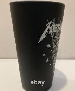 Metallica Limited Edition One Etched Pint Glass Pushead Artwork 2018 Metclub