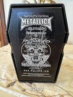 Metallica Pushead Glass Chopsticks- LIMITED EDITION MetClub 386/479