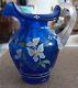 Mint #523 Signed & Dated Dan Fenton 2000 Hp Limited Edition Floral Pitcher Vase