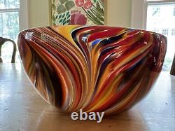 Missoni for Target 2011 Limited Edition Handblown Art Glass Serving Bowl