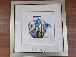 Moorcroft Paul Hilditch Framed Original Watercolour Painting limited edition