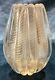 Murano Barovier & Toso Cordonato D Oro Gold Leaf Vase Circa 1950's Very Rare