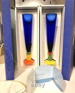 Murano Glass Flute Limited Edition Bisazza Glasses Glasses