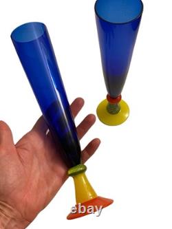 Murano Glass Flute Limited Edition Bisazza Glasses Glasses