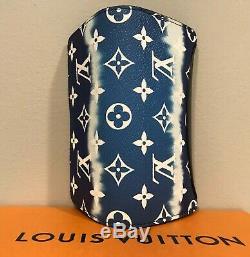 NEW 2020 Auth LOUIS VUITTON ESCALE bag sun GLASSES CASE LTD TIE DIE Wallet Pouch