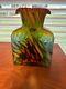 New Blenko Glass Water Bottle 384 Special Limited Edition Dart Frog Coral