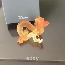 NEW Daum from France-Dragon Pate De Verre Crystal Limited Edition