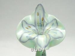 Nancy Fenton 1998 Fenton Ltd #2340 Hand Signed D. Genel Jack In The Pulpit Vase