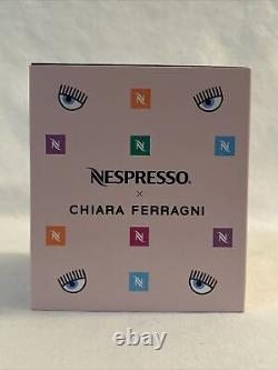 Nespresso Chiara Ferragni LIMITED EDITION NEW GLASS COFFEE MUG Cup US SELLER
