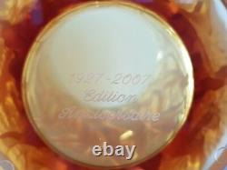 New Authentic Large Lalique Bacchantes Amber Anniversaire Edition Numbered