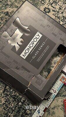 New Genuine Monopoly Glass Series Rare Ltd Edition Boxed & Sealed Collector UK