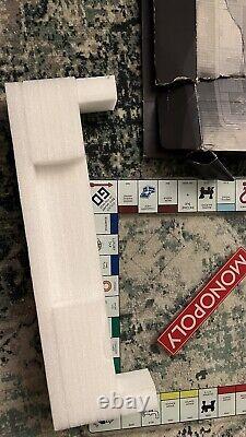 New Genuine Monopoly Glass Series Rare Ltd Edition Boxed & Sealed Collector UK