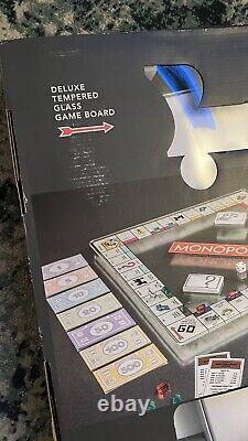 New Genuine Monopoly Glass Series Rare Ltd Edition Boxed & Sealed Collector UK