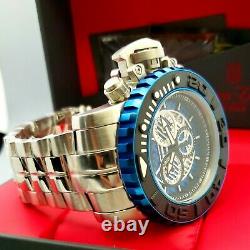 New Invicta JT 58mm Men Sea Hunter Gen II Steel Blue Glass Fiber Swiss Mvt Watch