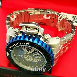 New Invicta JT 58mm Men Sea Hunter Gen II Steel Blue Glass Fiber Swiss Mvt Watch