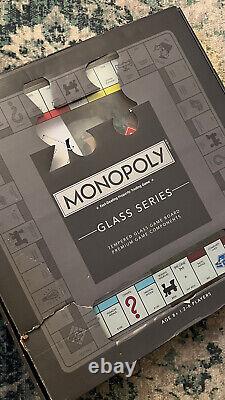 New Monopoly Glass Edition Series Limited Edition UK