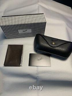 New Persol Eyeglasses Sunglasses Leather Black Tailoring Limited Edition Case