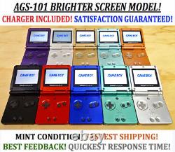 Nintendo Game Boy Advance GBA SP System AGS 101 Brighter Pick Shell & Buttons