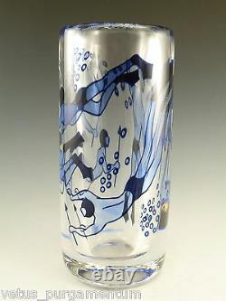 ORREFORS Glass Olle Alberius Graal Vase Pearl Fishermen 9 1/2