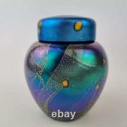Okra Glass Limited Edition Jar And Cover Ode To A Nightingale Sarah Cowan 94/100