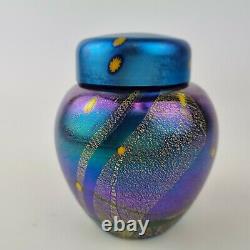 Okra Glass Limited Edition Jar And Cover Ode To A Nightingale Sarah Cowan 94/100