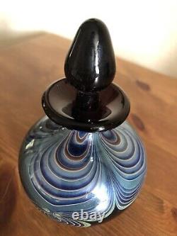 Okra Glass Perfume Bottle. Vintage 1986 And Number 82 Of A Limited Edition