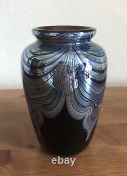 Okra Glass Vase. Vintage 1985 And Number 11 Of A Limited Edition