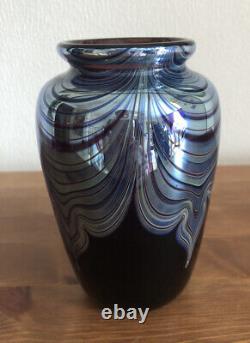 Okra Glass Vase. Vintage 1985 And Number 11 Of A Limited Edition