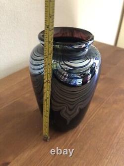 Okra Glass Vase. Vintage 1985 And Number 11 Of A Limited Edition