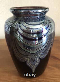 Okra Glass Vase. Vintage 1985 And Number 11 Of A Limited Edition