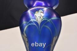 Okra Studio Glass Large Limited Edition 10 Inch Vase Richard P Goulding