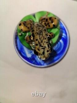 Orient & Flume Limited Edition Art Glass Signed Paperweight Smallhouse 258/500