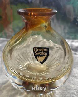 Orrefors Eva Eglund, Slip Graal, Limited Edition Vase S. 9012/114 Rare & Fabulous