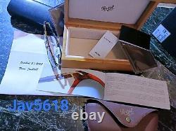 PERSOL SUNGLASSES 9649SG SOLID GOLD 18kt? LIMITED 200 RAREST? MASTERPIECE, NEW