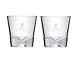 Pair Of Johnnie Walker Limited Edition Whisky Glasses Classic Shape