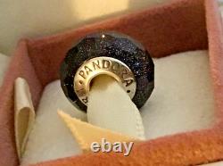 Pandora Aventurescent Stardust Murano Charm Very Rare Retired LIMITED EDITION