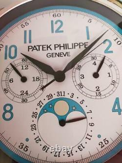 Patek Philippe Wall Clock Limited Edition White Blue Interior With box New
