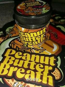 Peanut butter breath 60ml glass jar 3.5g limited edition x50