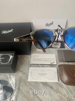 Persol 714SM Limited Edition, Blue Gradient, Polarized Lenses