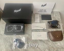 Persol 714SM Limited Edition, Blue Gradient, Polarized Lenses