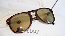 Persol PO 714SM Steve McQueen Sunglasses, 24/AM Havana/Gold Limited Edition New