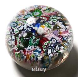Perthshire 1970 PP19 Limited Edition Millefiori Scramble Paperweight