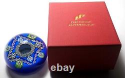 Perthshire 1987G Horse & Jockey Millefiori Paperweight Magnum Annual Collection