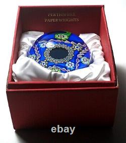 Perthshire 1987G Horse & Jockey Millefiori Paperweight Magnum Annual Collection