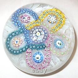 Perthshire Glass Paperweight Transportation Garland Rare/Limited Edition