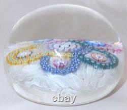 Perthshire Glass Paperweight Transportation Garland Rare/Limited Edition