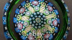 Perthshire Paperweight PP167 1995 Complex Millefiori Paperweight LE EC