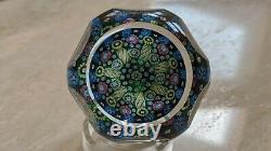 Perthshire Paperweight PP167 1995 Complex Millefiori Paperweight LE EC