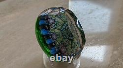 Perthshire Paperweight PP167 1995 Complex Millefiori Paperweight LE EC