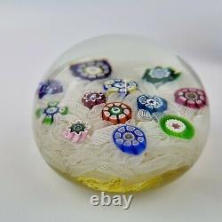 Perthshire Scotland Glass Paperweight Millefiori Limited Edition 216/300 1975